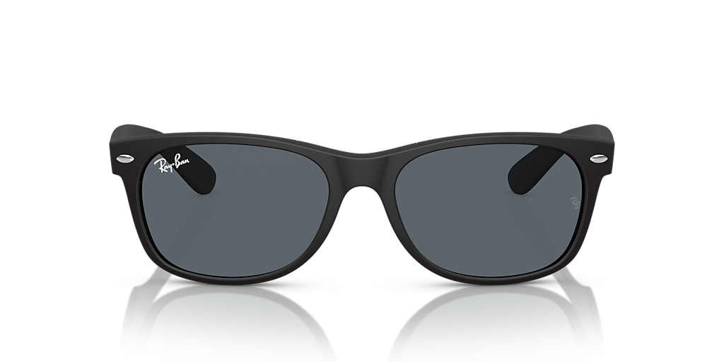 Ray-Ban New Wayfarer Classic M (55 - 18) with Blue lenses and