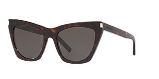 Saint Laurent SL 213 Lily S (52 - 21) with Grey lenses and Black