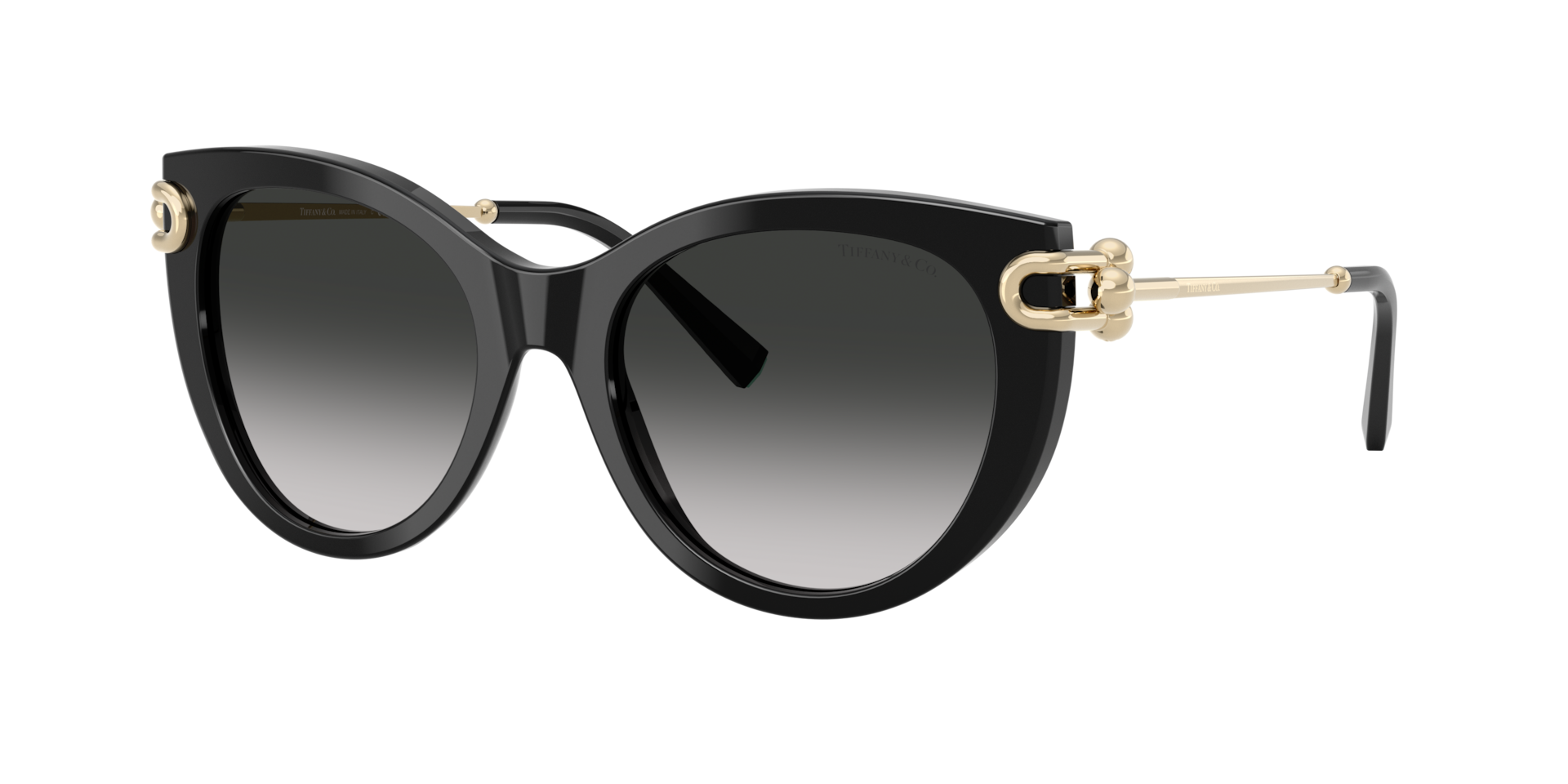 Tiffany & Co. Damen Grau Verlauf Frau Sunglass Tf4232 - Rahmenfarbe: Schwarz, Linsenfarbe: