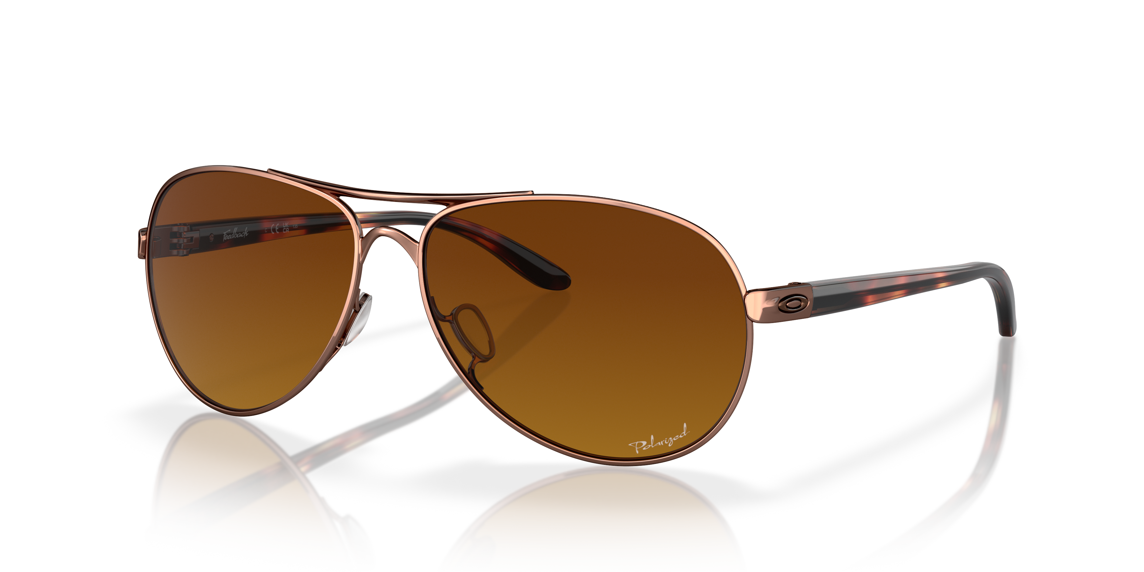 Oakley Feedback M (59 - 13) with Brown lenses and Pink frame
