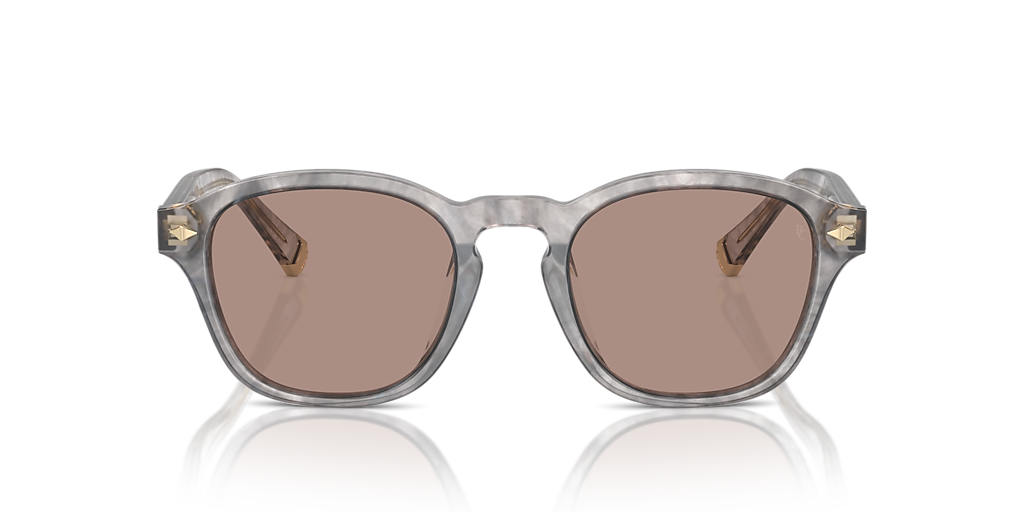 Brunello Cucinelli BC4006S M (50 - 21) with Red lenses and Grey