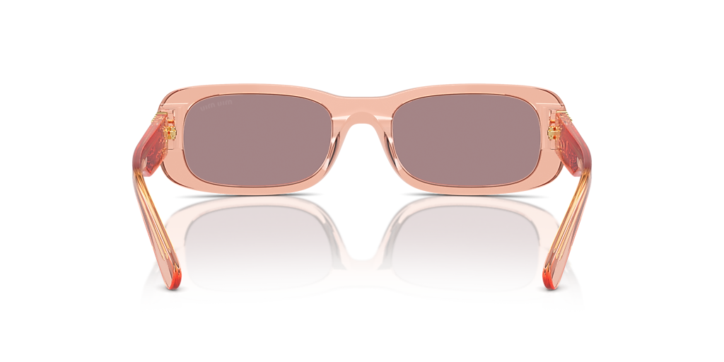 Miu Miu MU 08ZS S (53 - 20) with Violet lenses and Pink frame