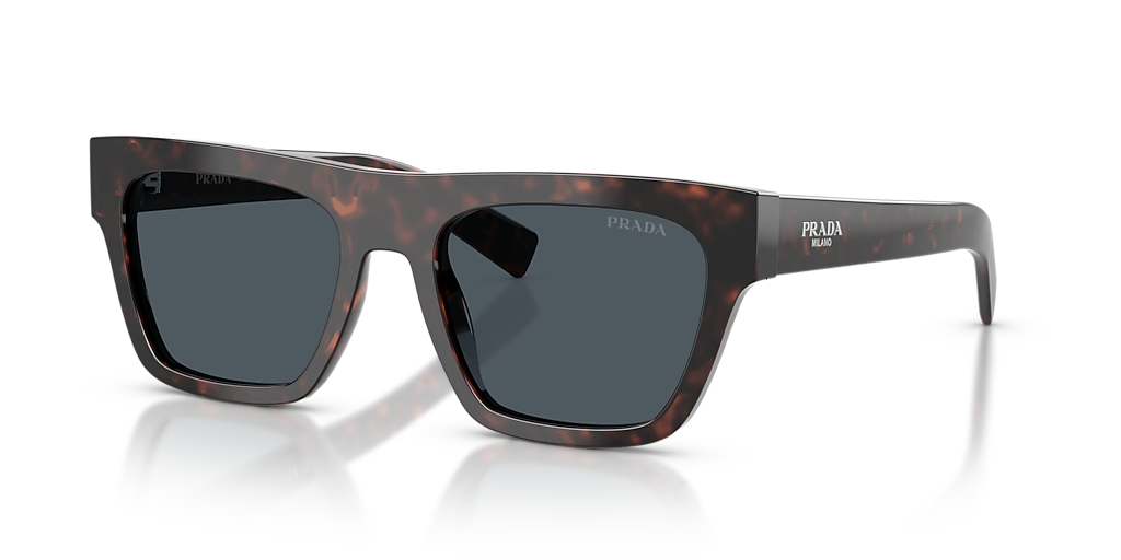 Prada PR C03SF M (55 - 18) with Grey lenses and Tortoise frame