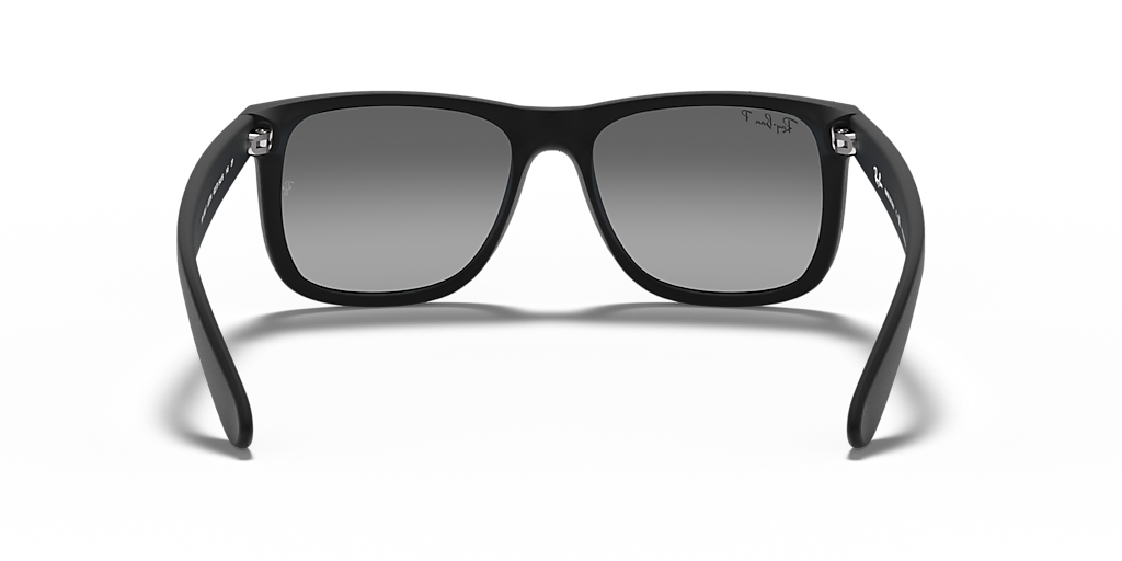 Ray-Ban Justin Classic M (55 - 17) with Grey lenses and Black