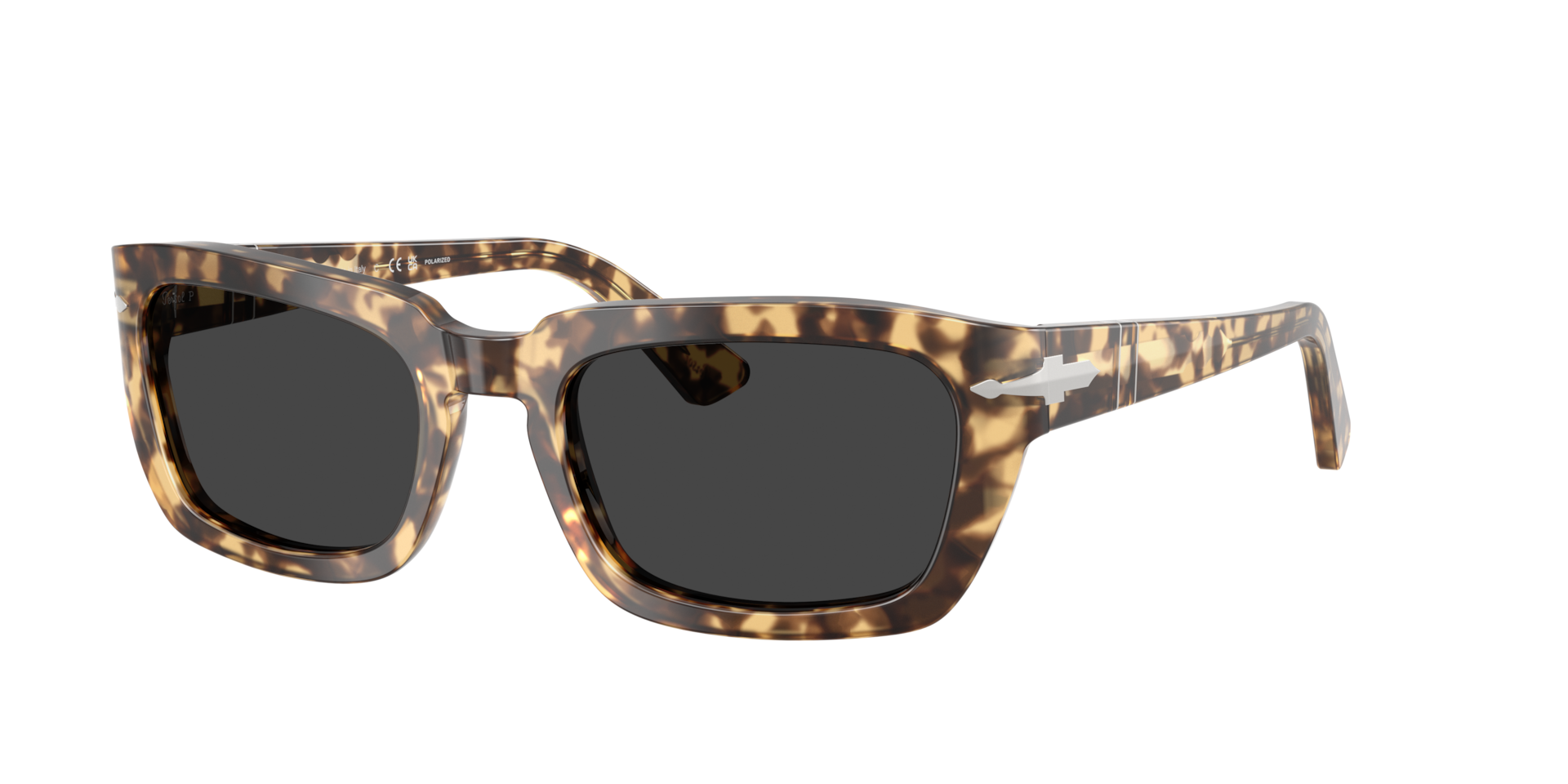Persol Unisex Sunglass PO3367S - Couleur du Monture caille Marron et Beige Couleur de Lentille Polaris Noir 158 €