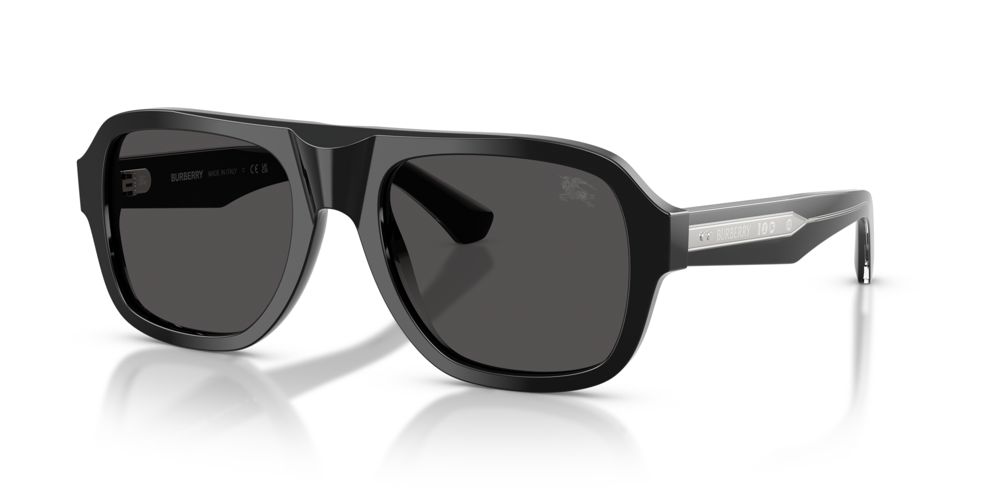 Burberry BE4478F L (55 - 20) with Grey lenses and Black frame