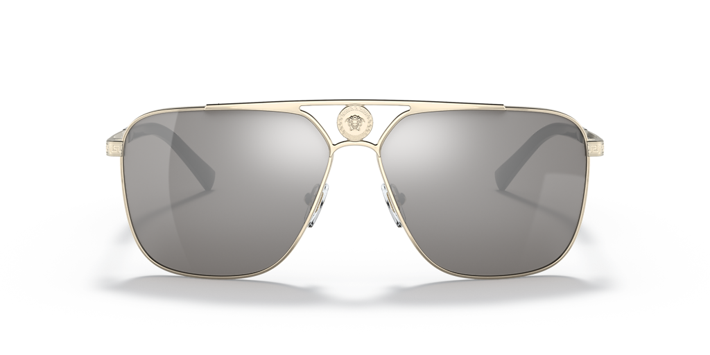 Versace VE2238 XL (61 - 13) with Silver lenses and Gold frame