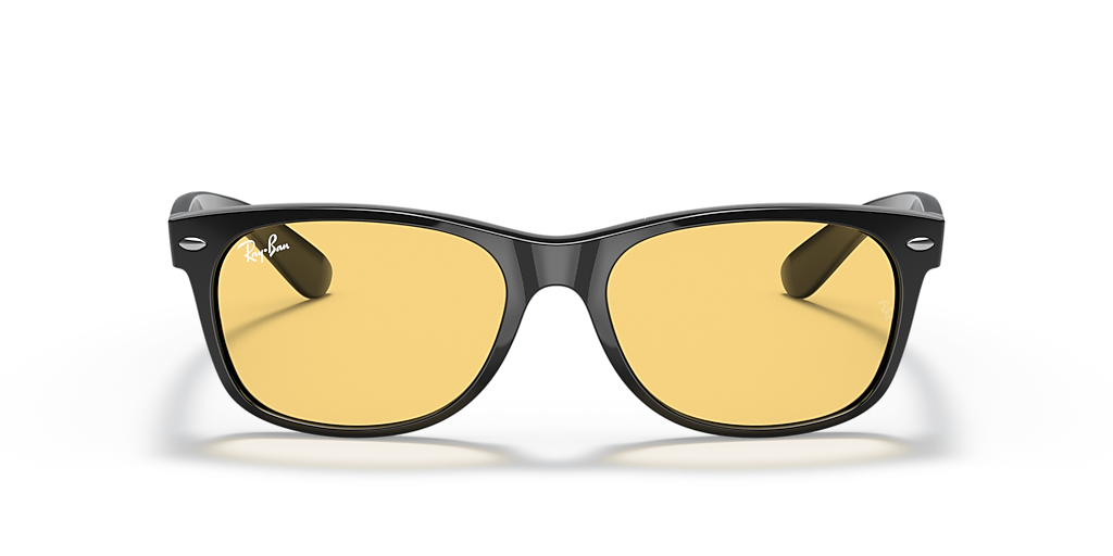 Ray-Ban New Wayfarer Classic M (55 - 18) with Yellow lenses and