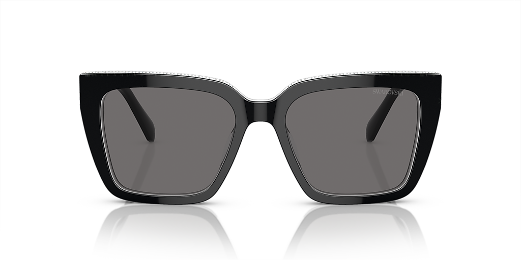 Swarovski SK6013 S (54 - 18) with Grey lenses and Black frame