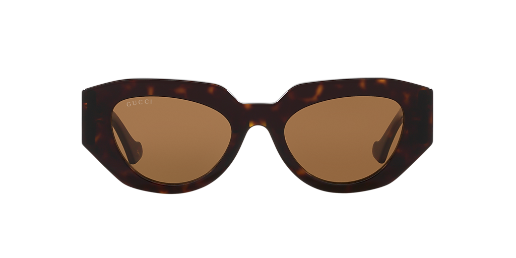 Gucci GG1421S S (51 - 20) with Brown lenses and Tortoise frame