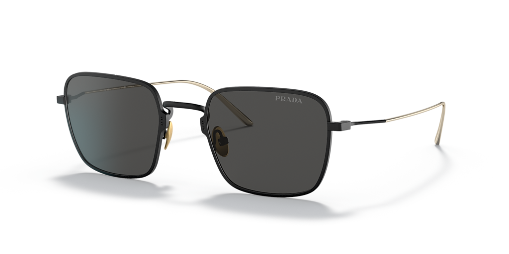 Prada PR 54WS M (52 - 22) with Grey lenses and Black frame