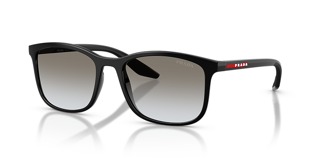 Prada Linea Rossa PS A08S XL (56 - 19) with Grey lenses and Black