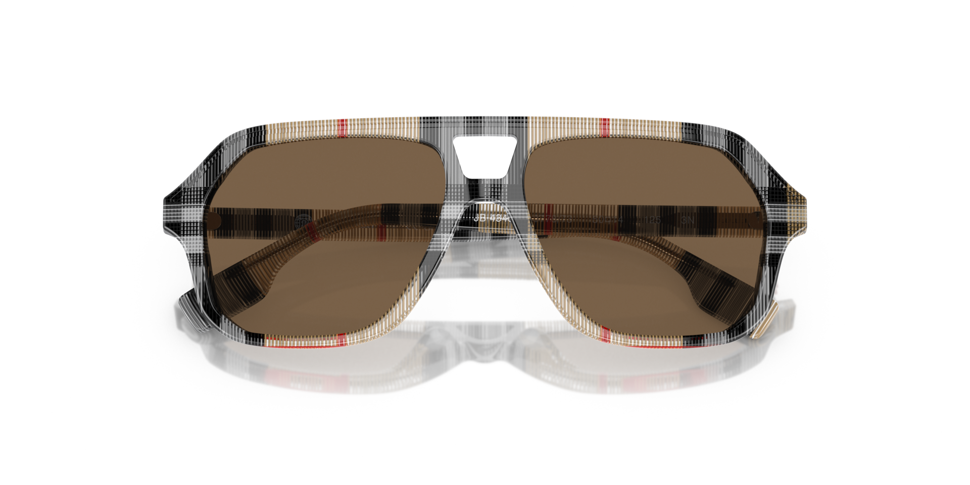 BURBERRYCHILDREN☆やま Burberry JB4340 Kids M (50 - 14) with Brown lenses and Brown frame