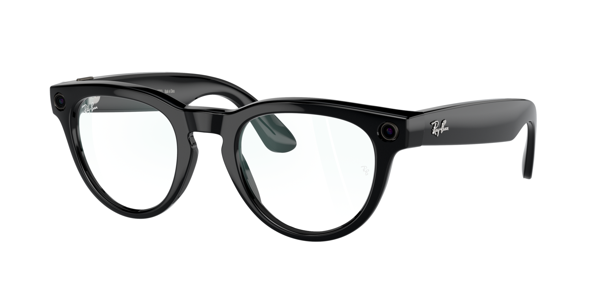 RayBan Unisex RayBan Meta Headliner Frame color Black Lens color Clear RayBan Unisex RayBan Meta Headliner Frame color Black Lens color Clear