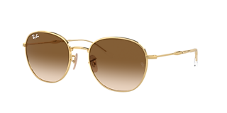 Ray-Ban RB3699 M (56 - 18) with Brown lenses and Gold frame