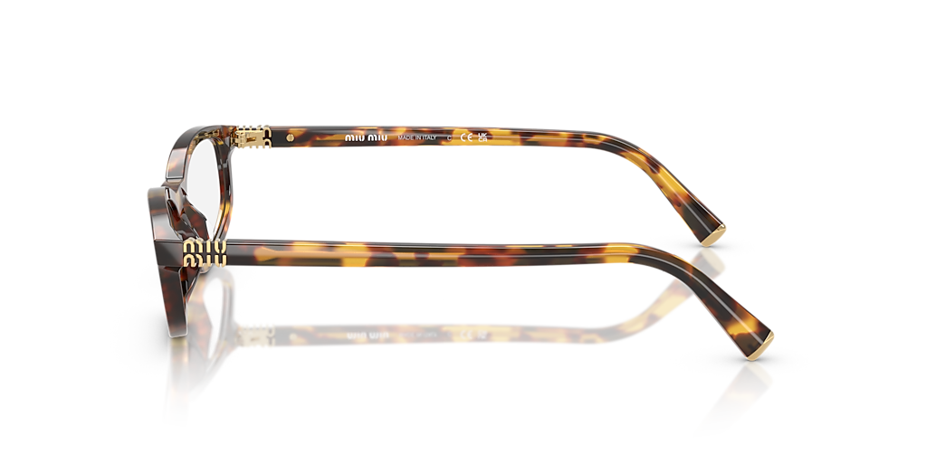 Miu Miu MU A06SF S (54 - 17) with Transparent lenses and Tortoise