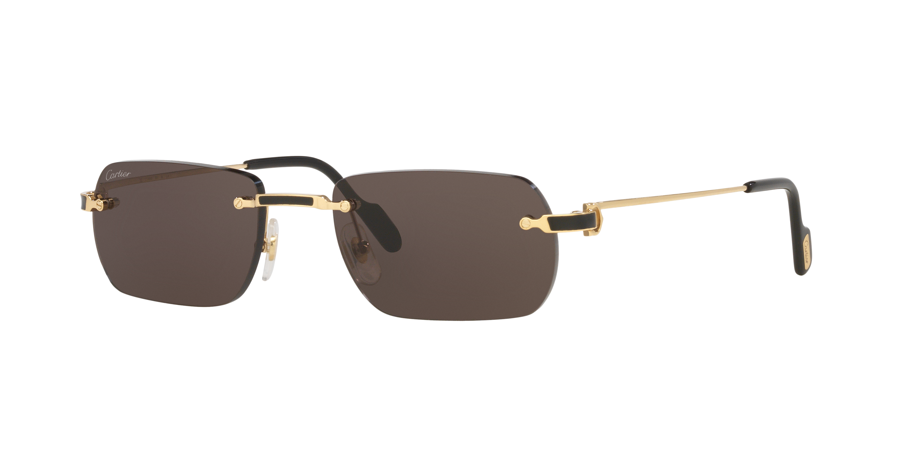 Cartier Man Sunglass CT0498S -  Frame color: Gold, Lens color: Grey