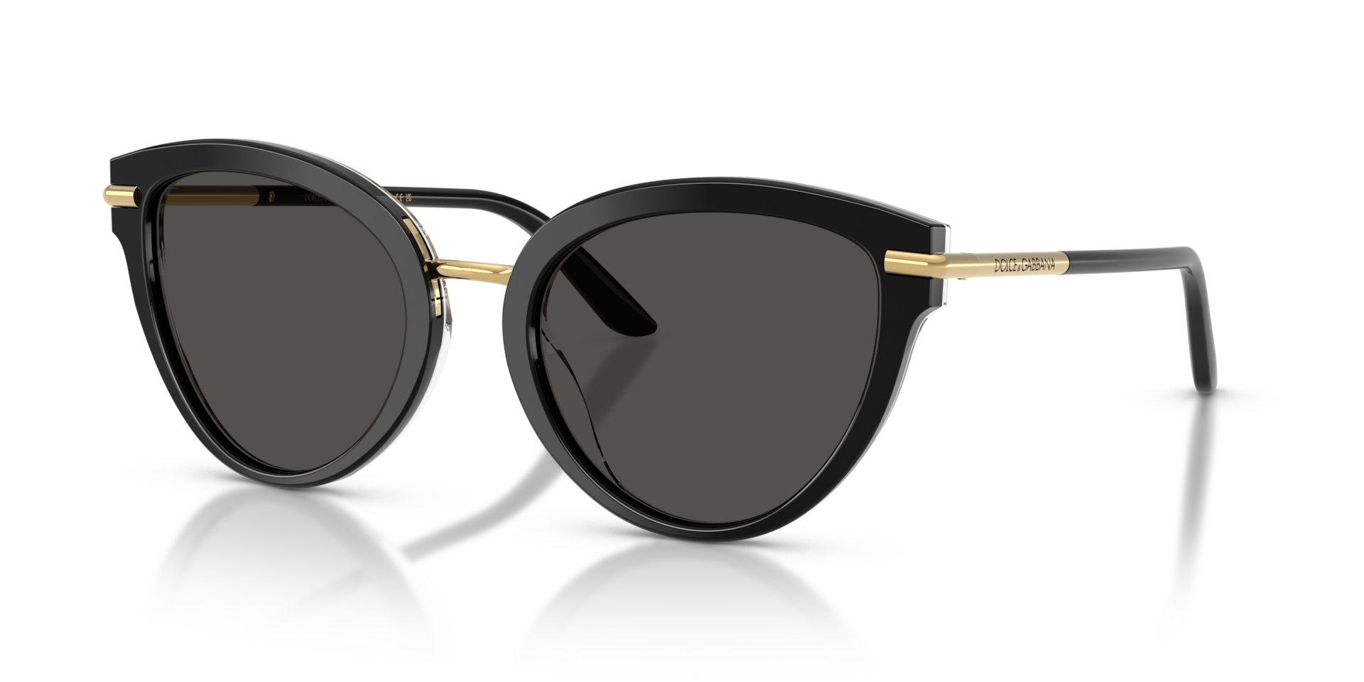 Dolce&Gabbana DG4492 XXL (55 - 21) with Grey lenses and Black