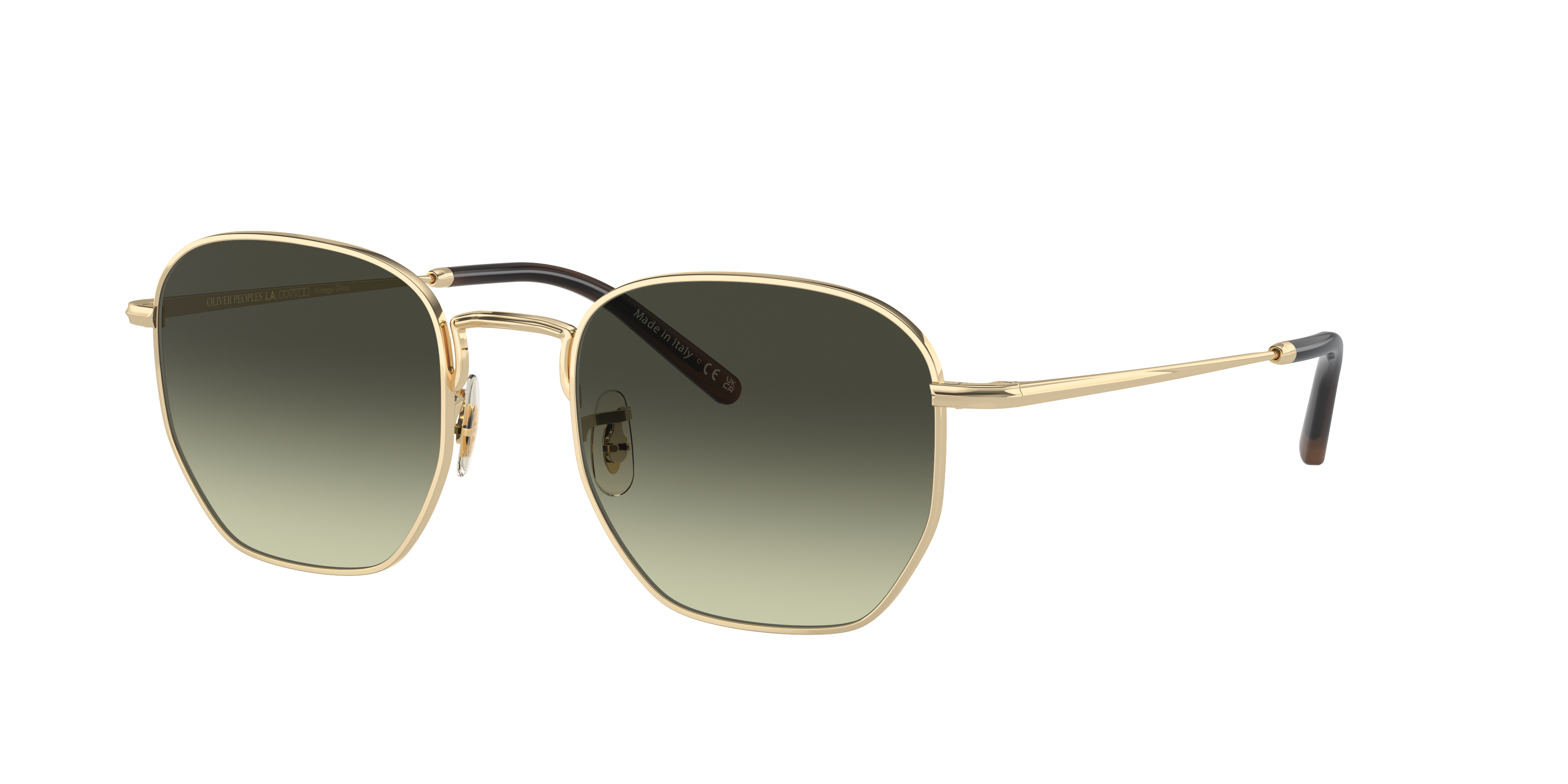 Oliver Peoples Unisex Sunglass OV1331S Kierney Sun -  Frame color: Gold, Lens color: G-15 Gradient