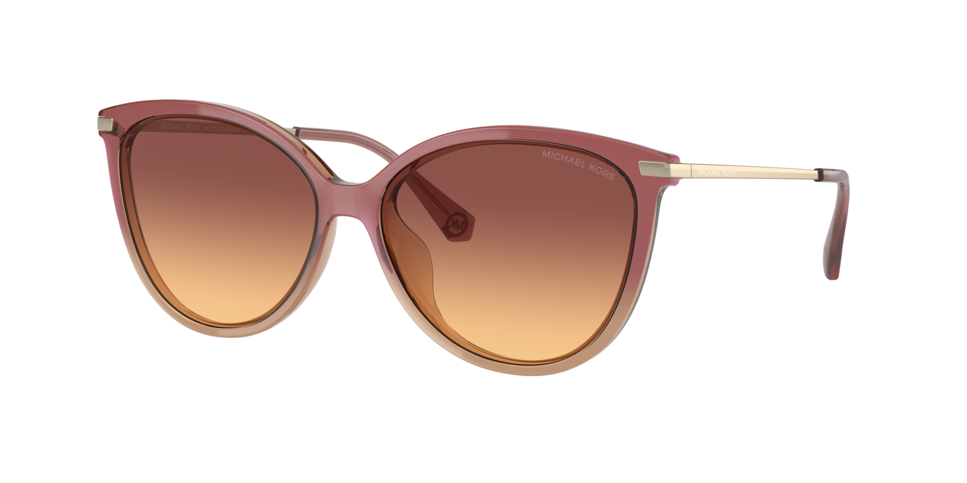 Michael Kors Dupont XL (58 - 15) with Violet lenses and Pink frame
