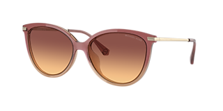 Michael Kors Dupont XL (58 - 15) com Lentes Violeta e Armação Rosa