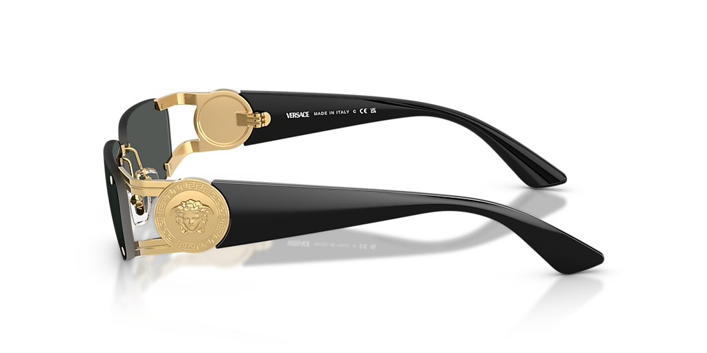 Versace VE2291 L (59 - 13) with Grey lenses and Gold frame