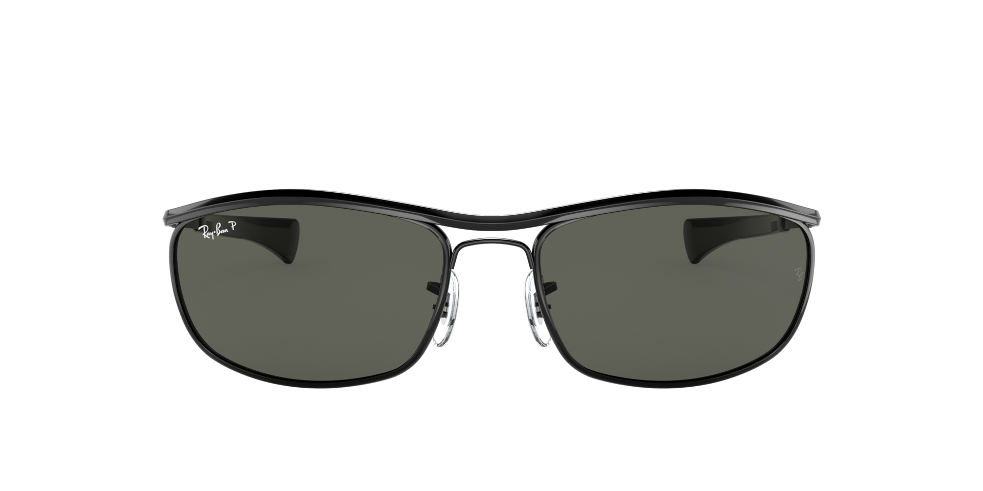 Ray-Ban Olympian I Deluxe L (62 - 18) with Green lenses and Black