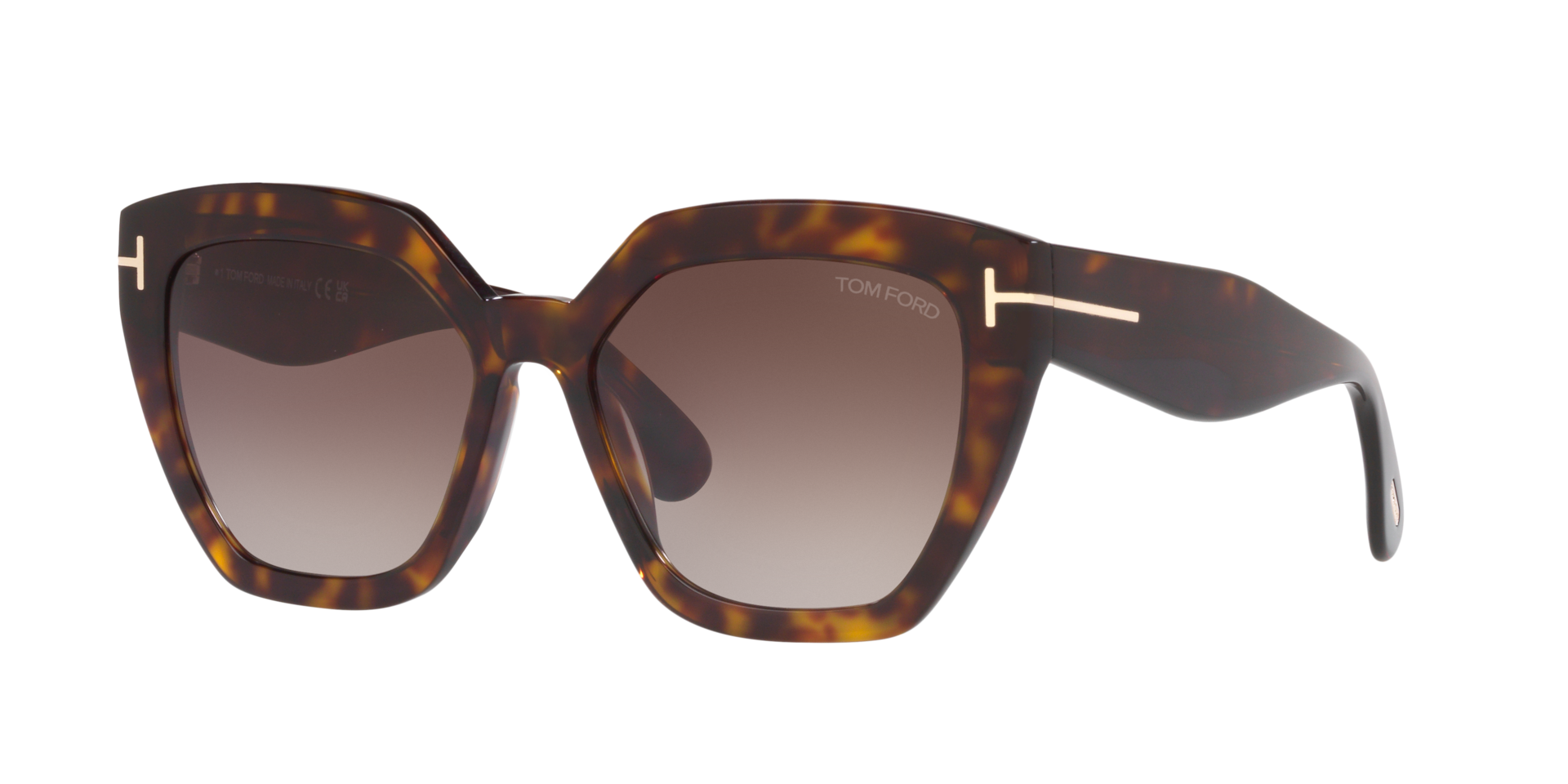 Tom Ford Femme Sunglass FT0939 - Couleur du Monture caille de tortue Noir Couleur de Lentille Dgrad marron 320 €