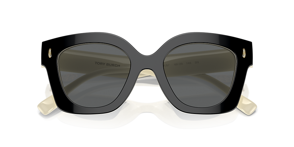 Tory Burch TY7201U S (49 - 20) with Grey lenses and Black  display picture 1