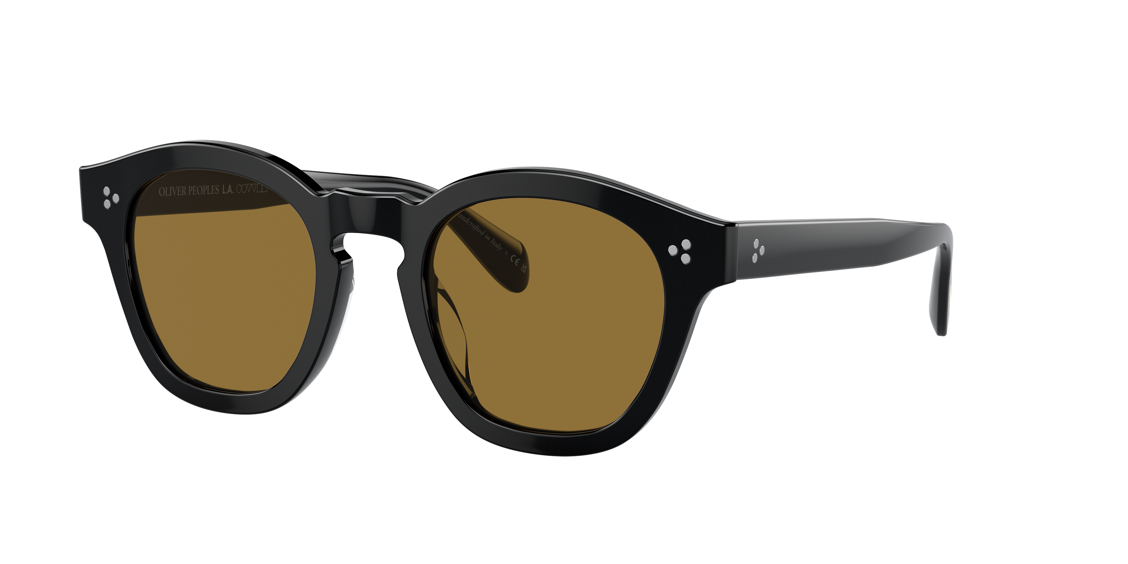 Oliver Peoples Unisex Sunglass OV5382SU Boudreau L.A -  Frame color: Black, Lens color: Cognac
