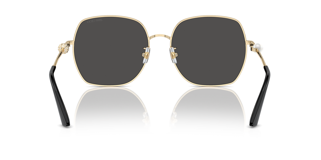 Jimmy Choo JC4008HD XXL (59 - 17) with Grey lenses and Gold frame