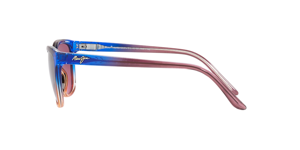Maui Jim 758 Honi S (55 - 18) with Pink lenses and Blue frame