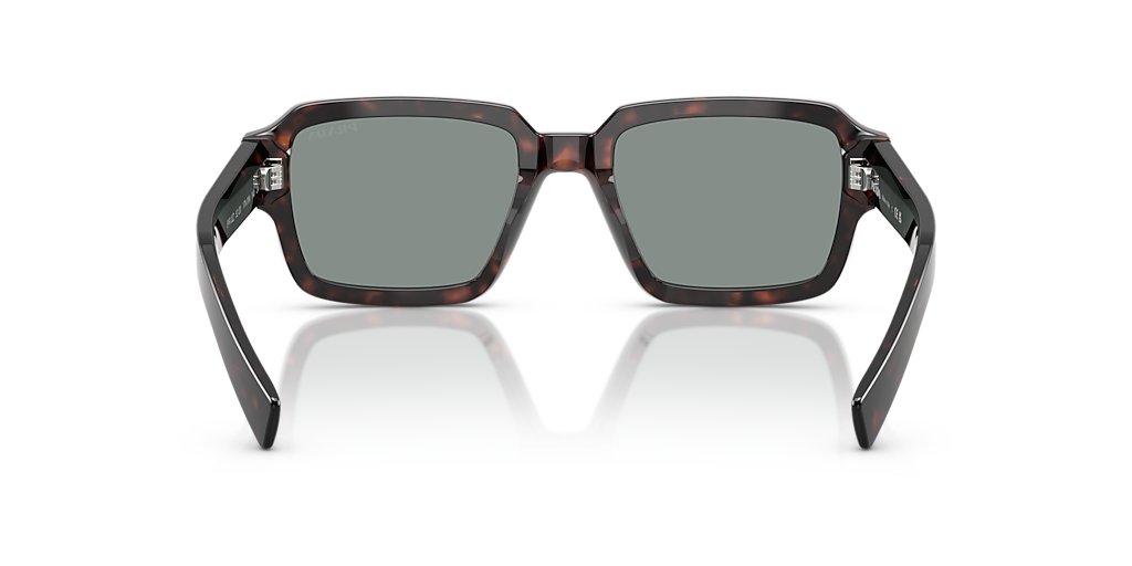 prada 　44 Prada PR 02ZS S (52 - 20) with Blue lenses and Tortoise frame