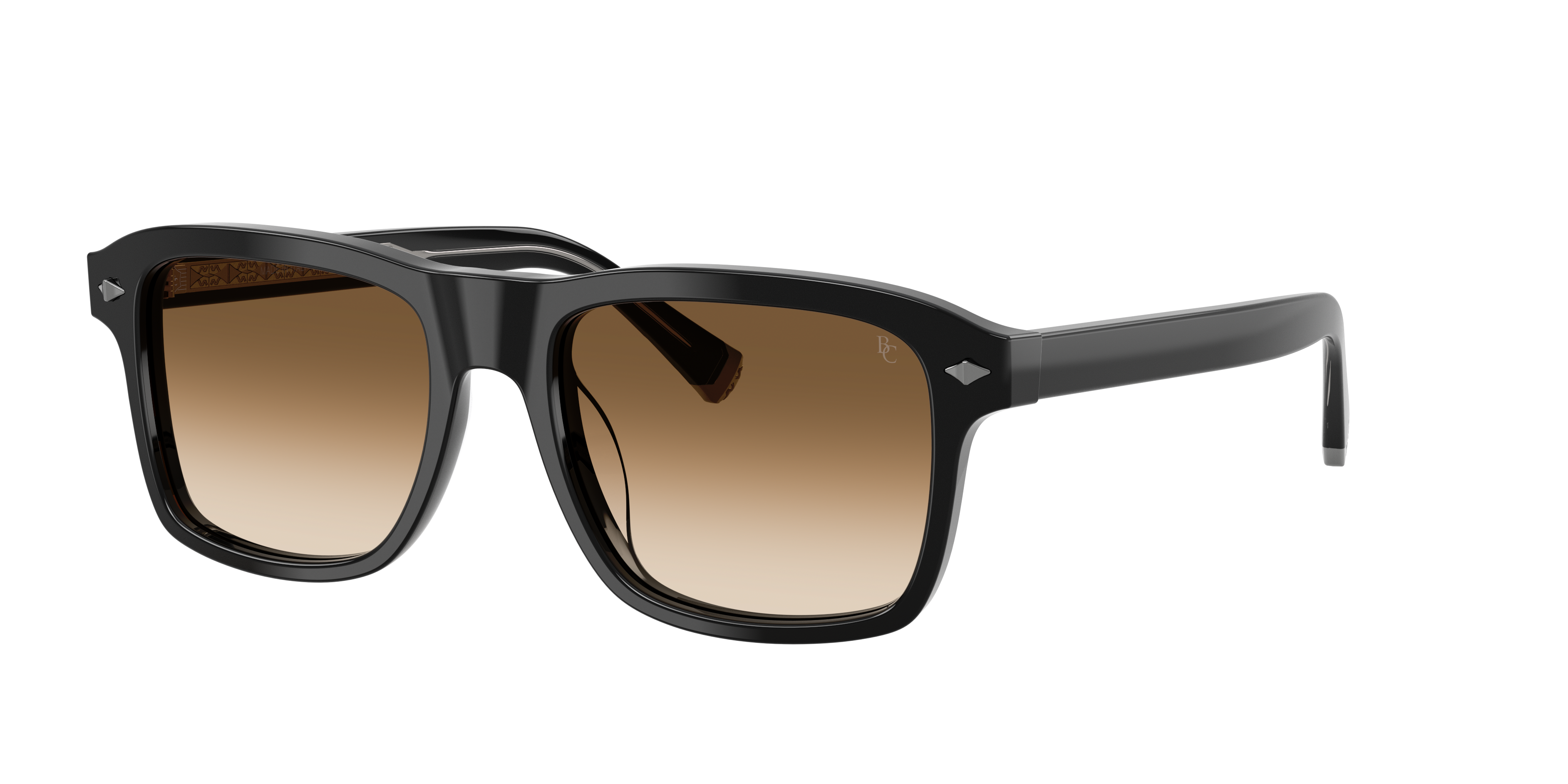 Brunello Cucinelli Man Sunglass BC4014S -  Frame color: Nero, Lens color: Sigaro