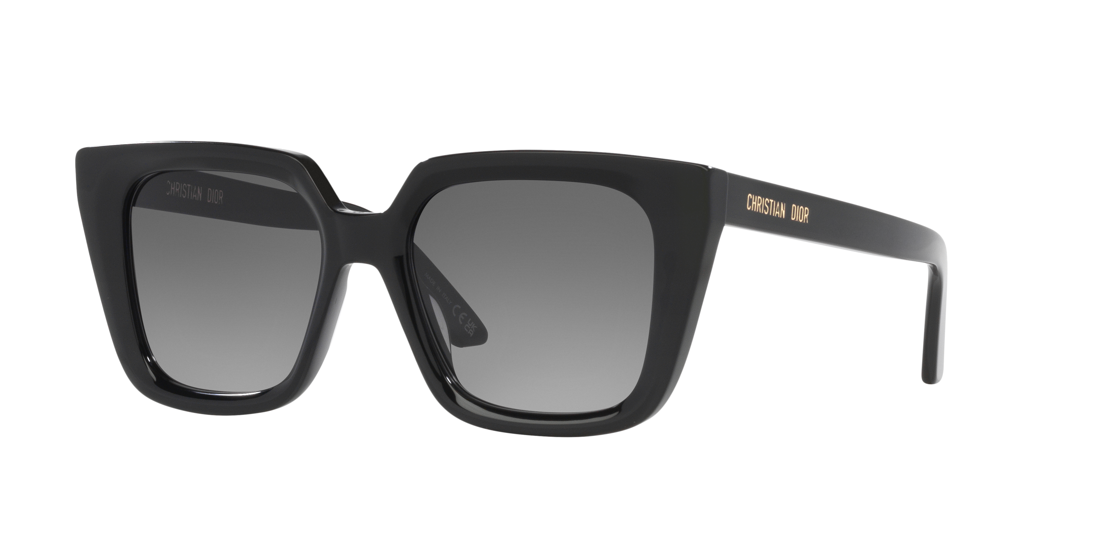 DIOR DiorMidnight S1 S (53 - 18) with Grey lenses and Black frame