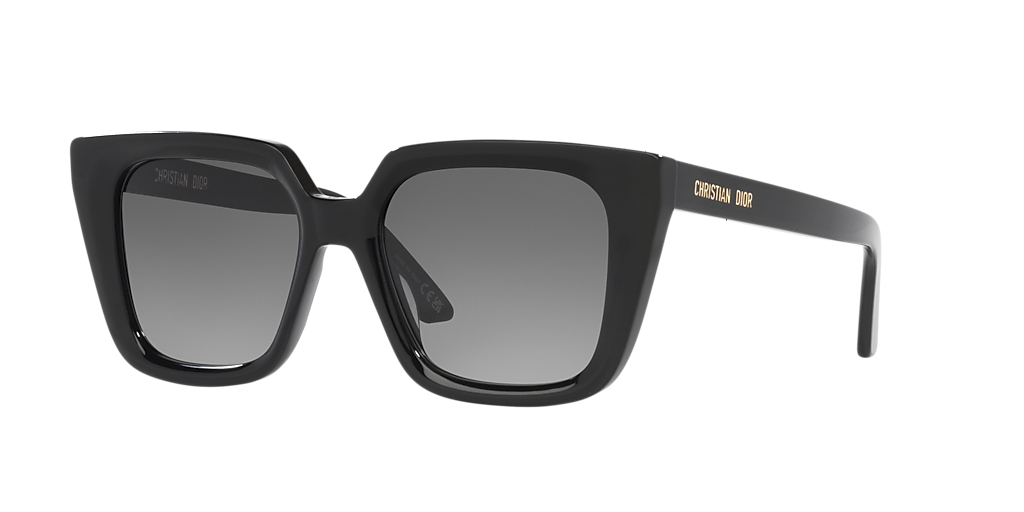DIOR DiorMidnight S1 S (53 - 18) with Grey lenses and Black frame