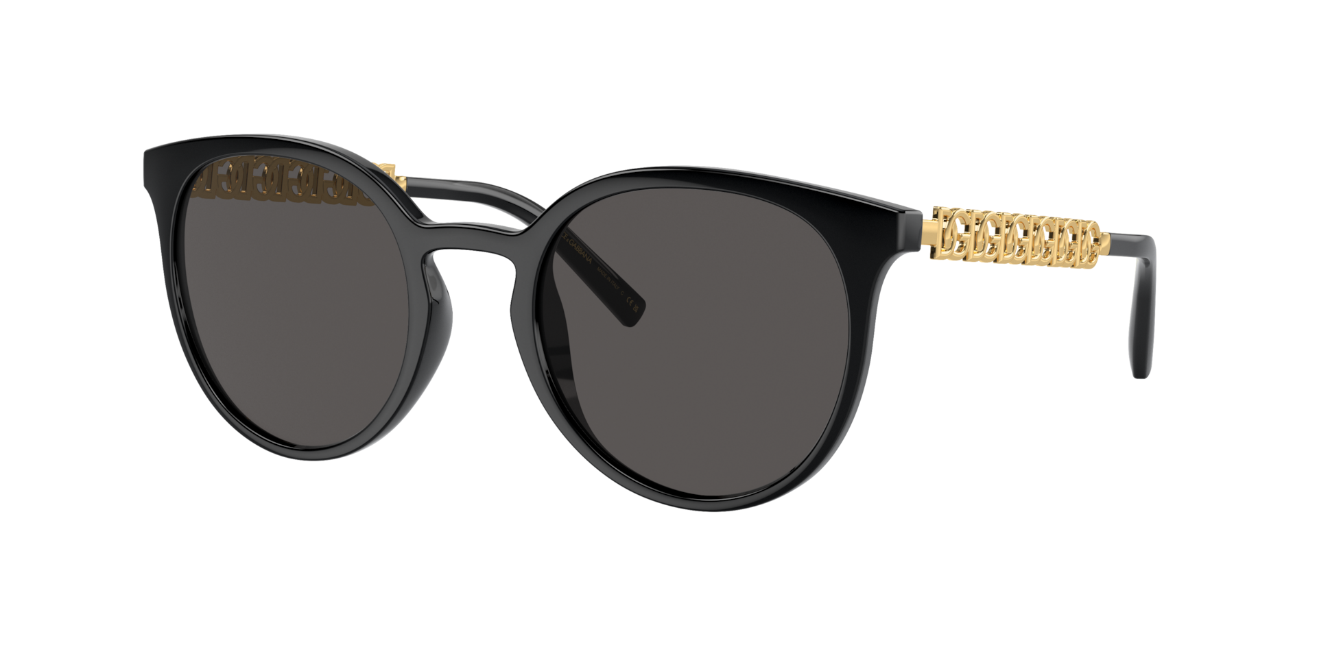 Dolce&Gabbana Woman Sunglass DG6189U -  Frame color: Black, Lens color: Dark Grey