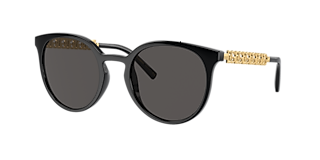 Dolce&Gabbana DG4489 L (55 - 18) with Grey lenses and Black frame