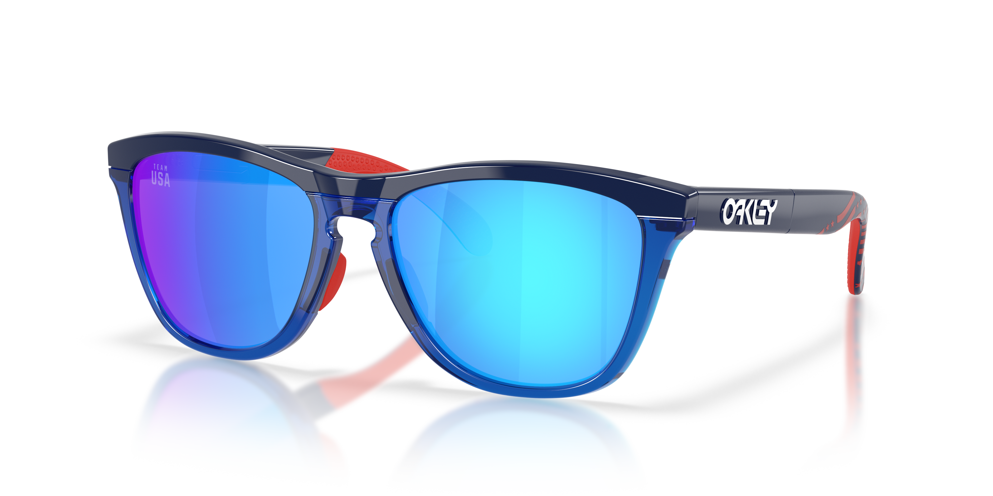 Oakley Frogskins™ Range Team USA L (55 - 17) with Blue lenses and