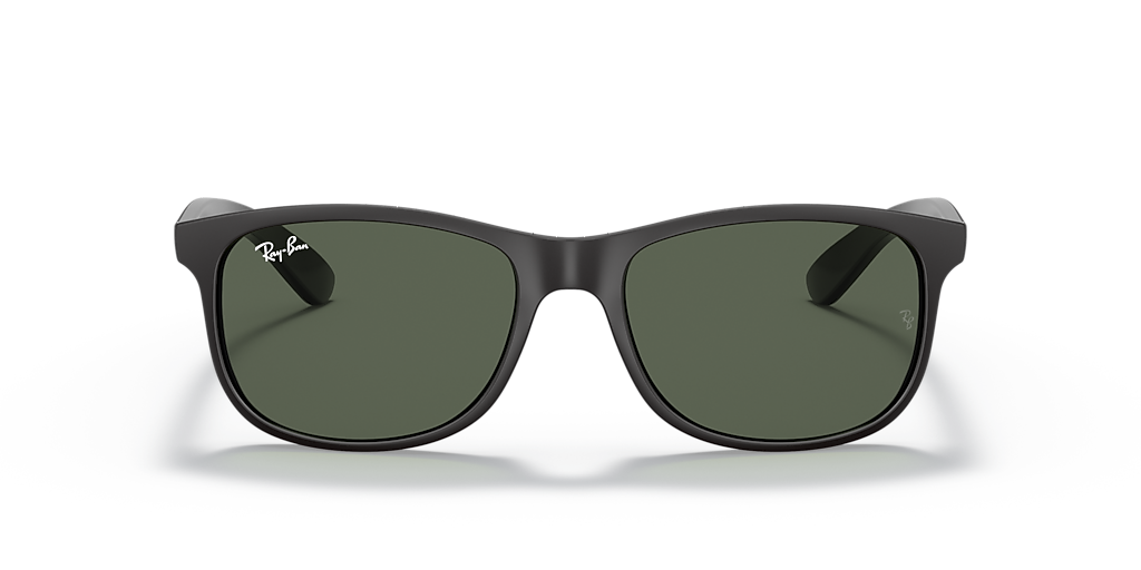 Ray-Ban Andy M (55 - 17) with Green lenses and Black frame