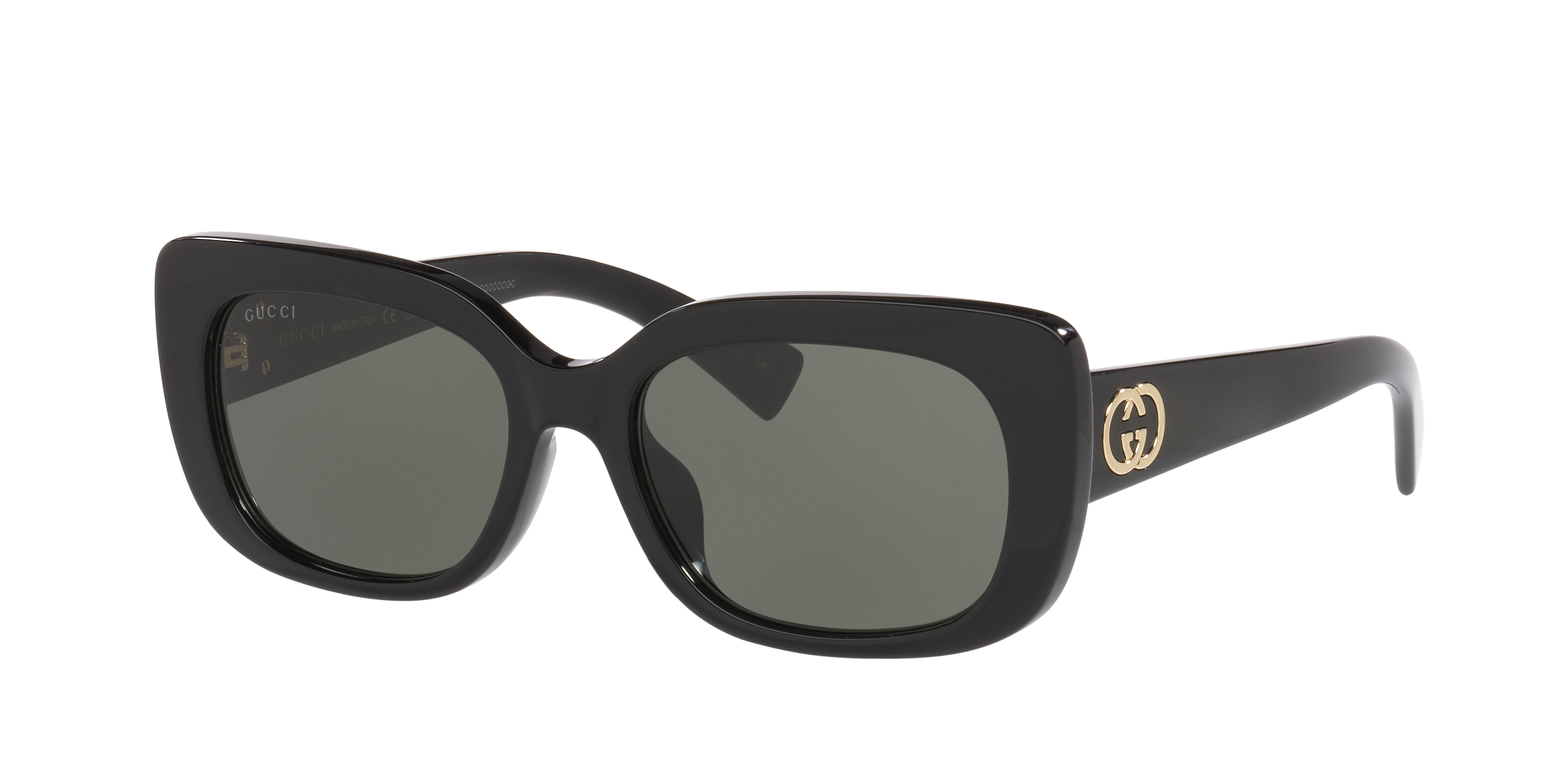 Gucci GG1979SK M (55 - 18) with Grey lenses and Black frame