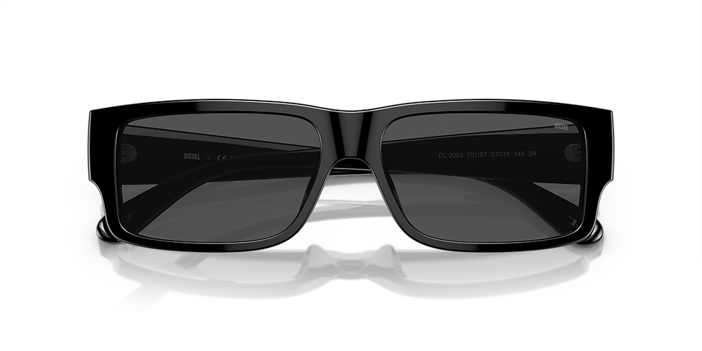 Diesel DL2003 M (57 - 15) with Grey lenses and Black frame