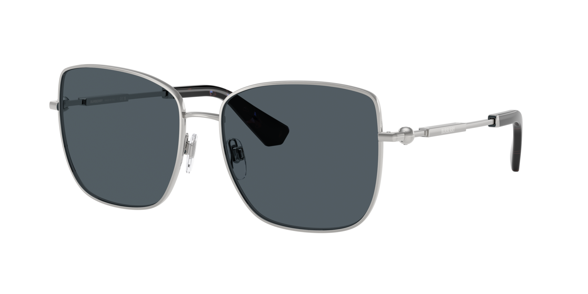 Burberry Femme Sunglass BE3158 - Couleur du Monture Argent Couleur de Lentille Gris fonc 132 €