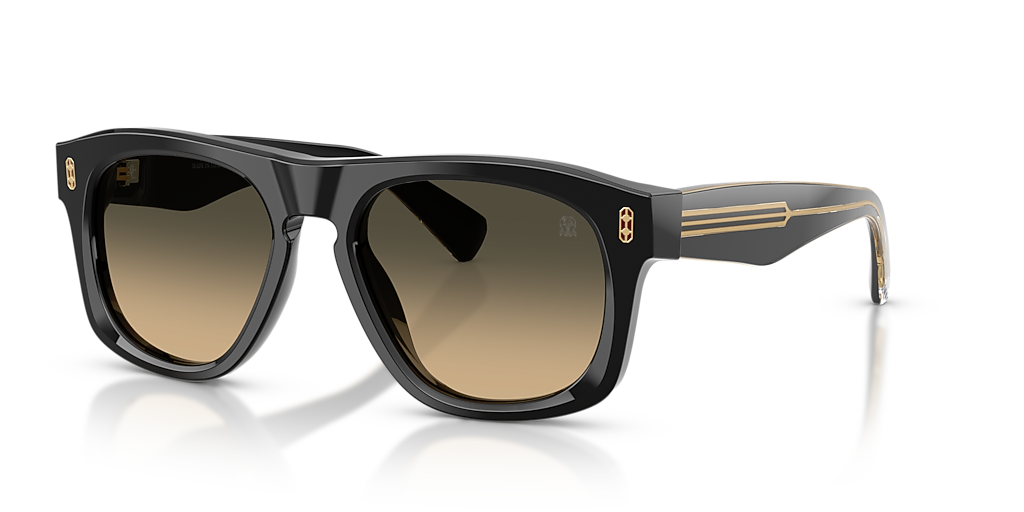 Brunello Cucinelli Alke S (53 - 18) with Brown lenses and Black