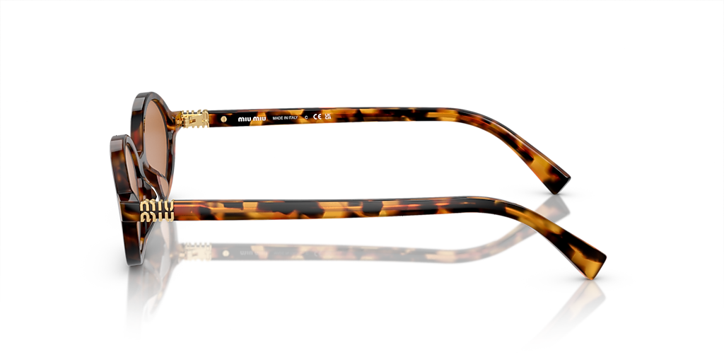 Miu Miu MU 04ZS S (50 - 18) with Brown lenses and Tortoise frame