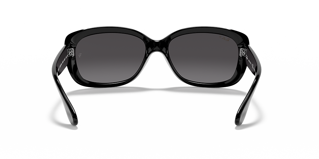 Ray-Ban Jackie Ohh M (58 - 17) with Grey lenses and Black  display picture 1