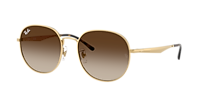 Ray-Ban RB3727D XL (57 - 19) with Blue lenses and Pink frame