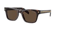 Prada PR A17SF XL (55 - 18) with Grey lenses and Black frame