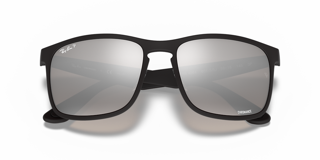Ray-Ban RB4264 Polarized+ Lenses XL (58 - 18) with Silver lenses