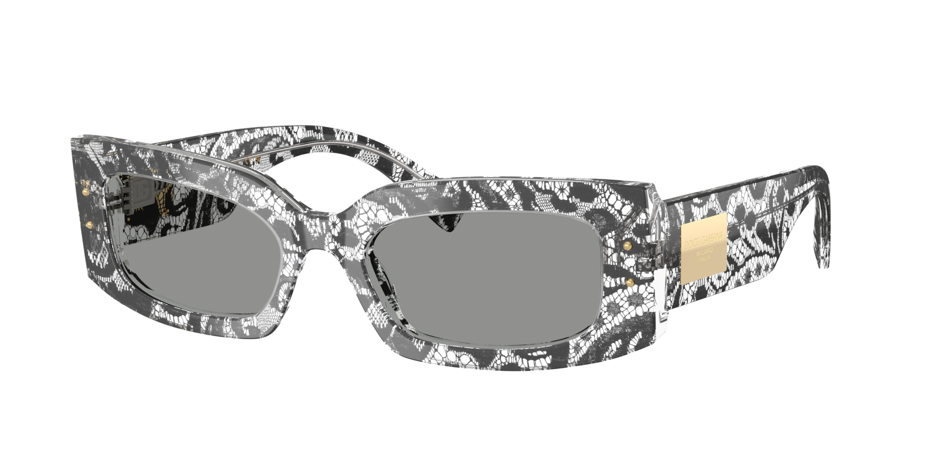 Dolce&Gabbana Woman Sunglass DG4479 -  Frame color: Black Lace, Lens color: Grey